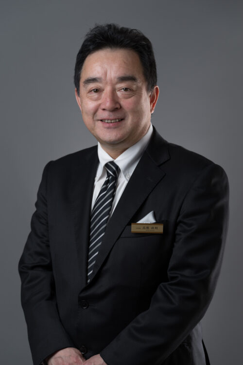 代表取締役 髙鷹政明 ポートレート